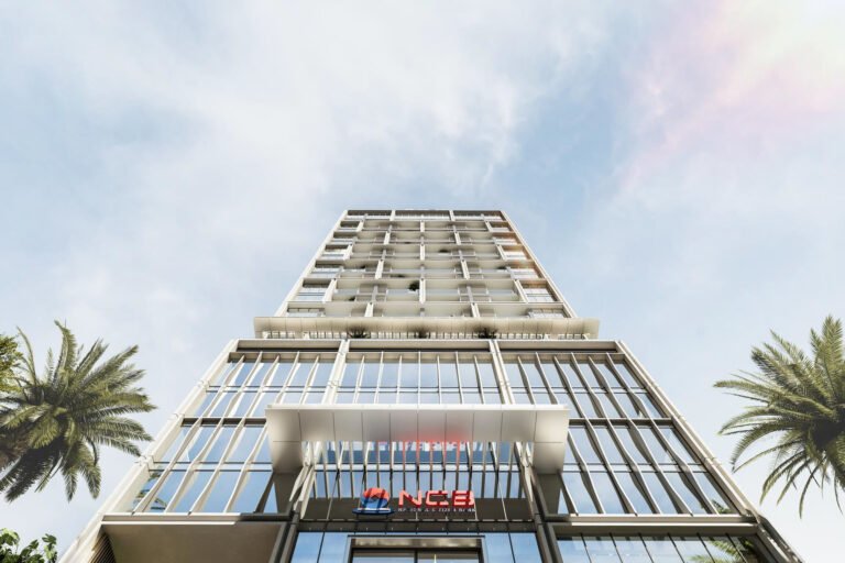 Trụ sở Ngân Hàng NCB tại bên dưới Sun Solar